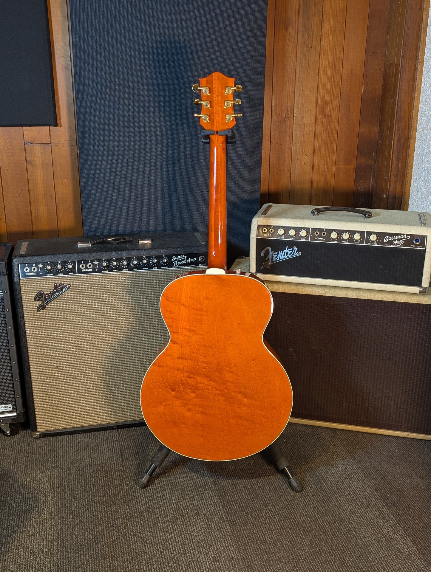 Gretsch Made in Japan 6022 Rancher Acoustic Guitar w/Case & Pickup (1989)