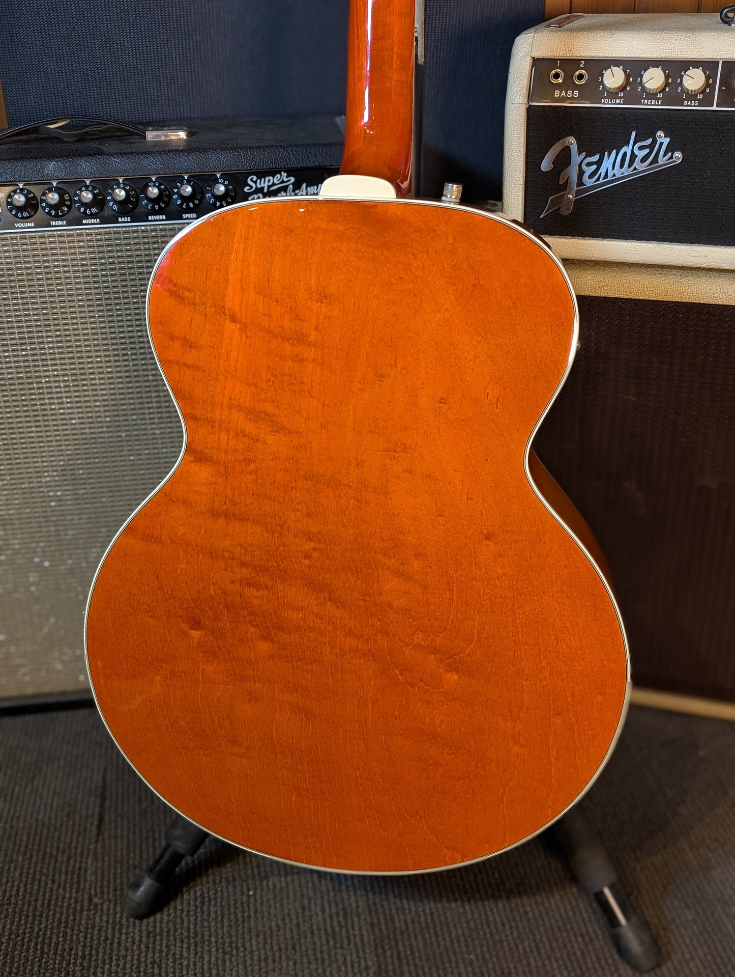 Gretsch Made in Japan 6022 Rancher Acoustic Guitar w/Case & Pickup (1989)