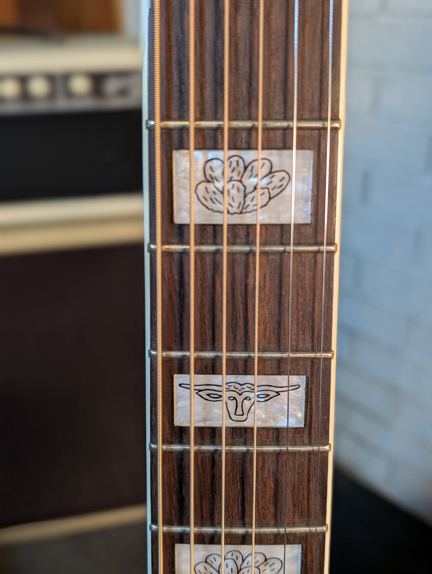 Gretsch Made in Japan 6022 Rancher Acoustic Guitar w/Case & Pickup (1989)