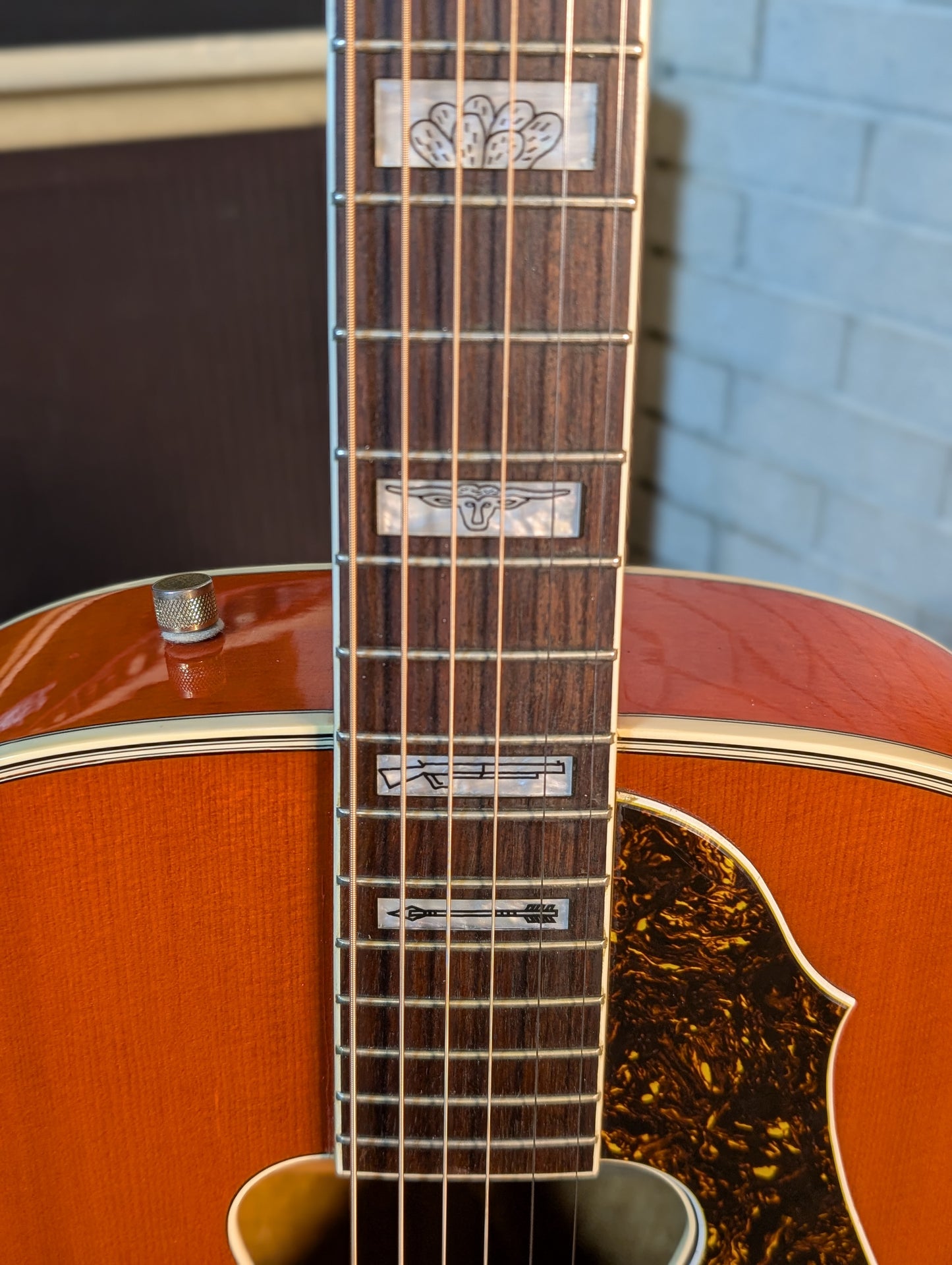 Gretsch Made in Japan 6022 Rancher Acoustic Guitar w/Case & Pickup (1989)