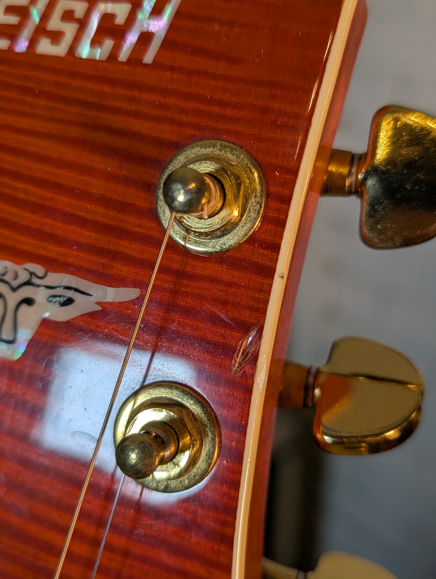 Gretsch Made in Japan 6022 Rancher Acoustic Guitar w/Case & Pickup (1989)