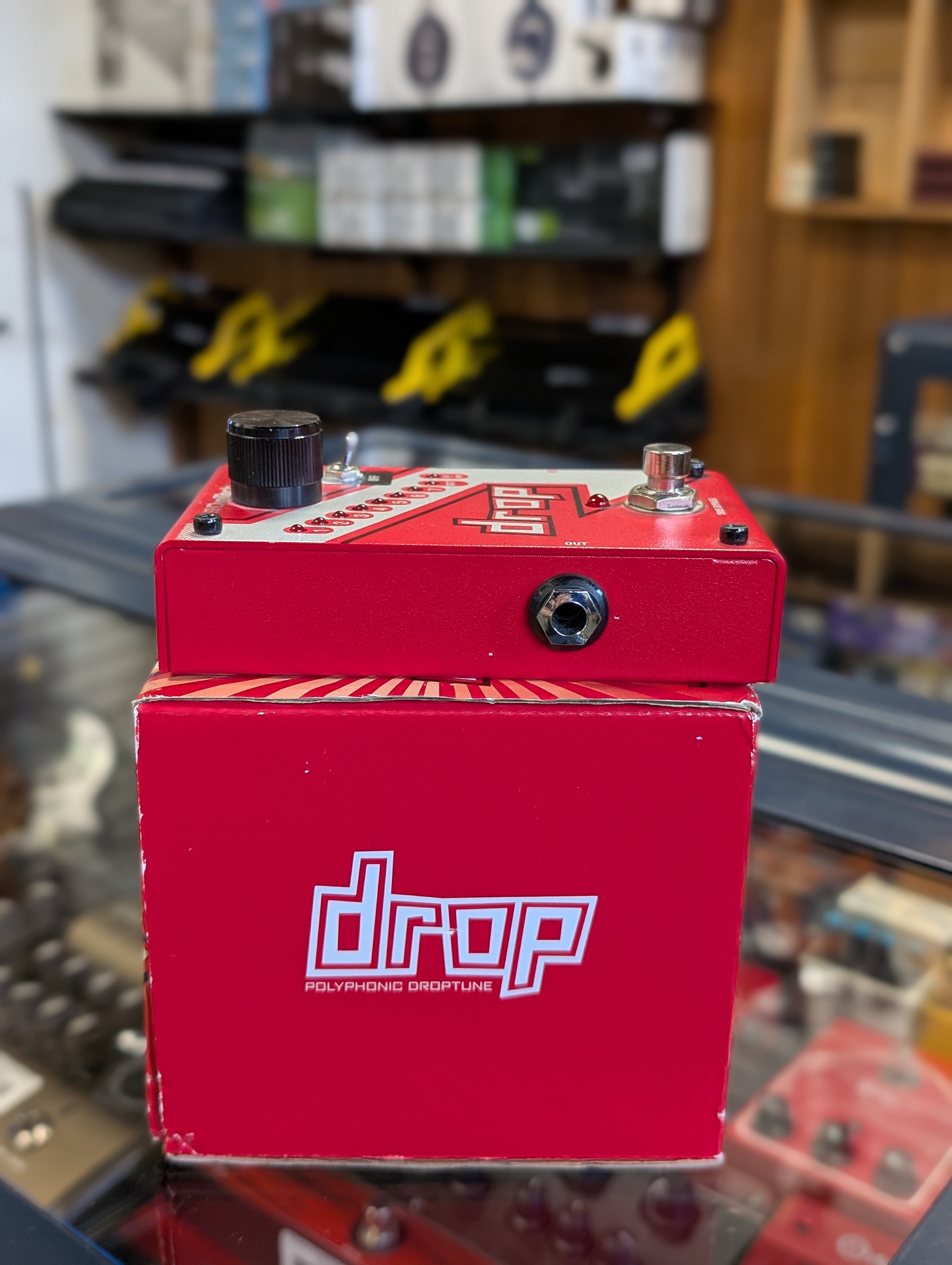ギター drop polyphonic droptune Digitech Drop Polyphonic Drop Tune Pedal w/Box (Used