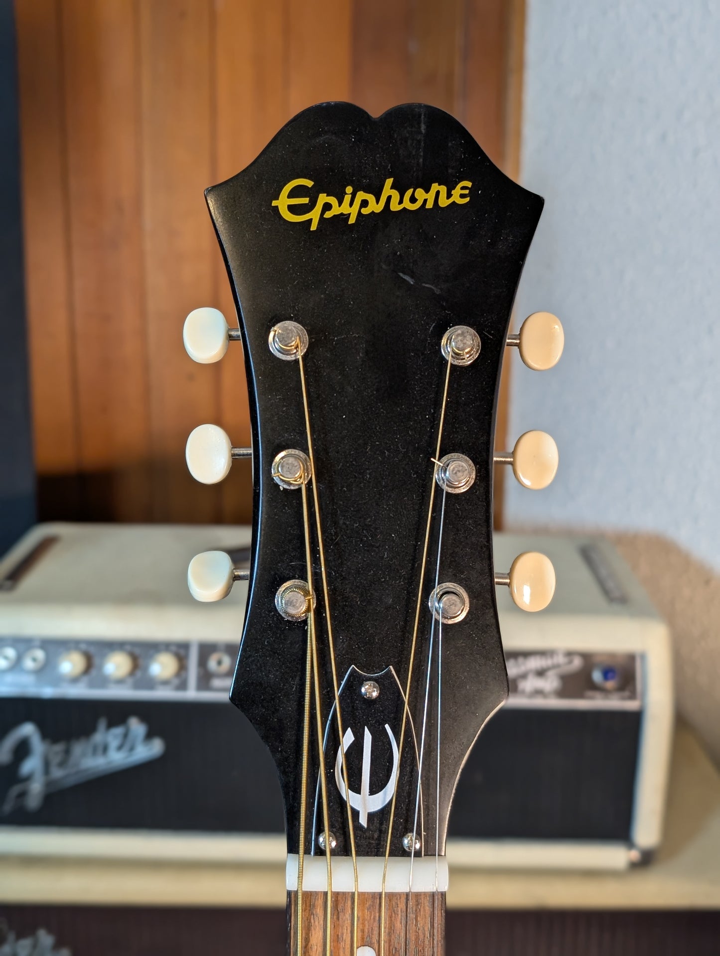 Epiphone Inspired By "1966" Century Archtop Electric Guitar w/Case - Aged Gloss Vintage Sunburst (2016)