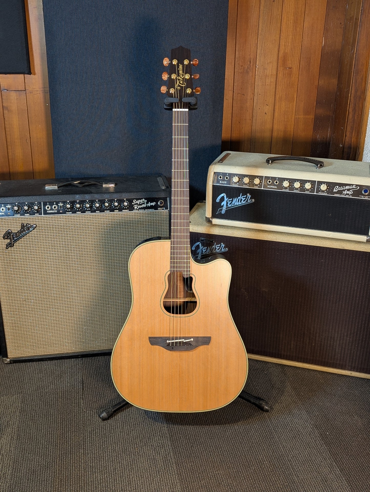 Takamine Pro Series GB7C Garth Brooks Signature Acoustic/Electric Guitar w/Case - Natural Satin (Serial #62060230)