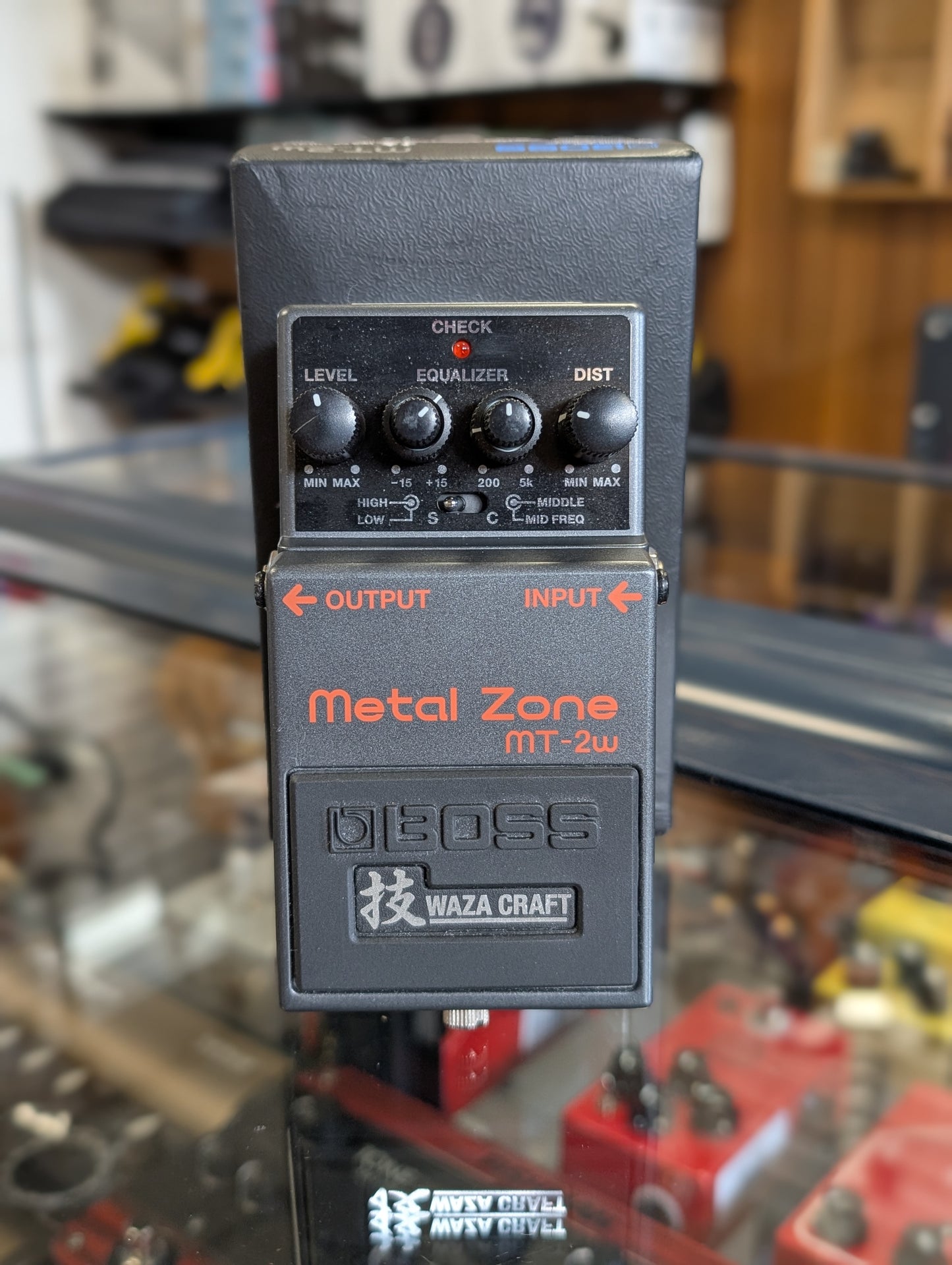 Boss MT-2W Waza Craft Metal Zone Distortion Pedal w/Box (Used)