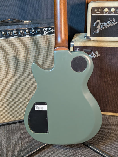 Godin Summit Classic SG Electric Guitar w/Gig Bag - Matte Green (Used)