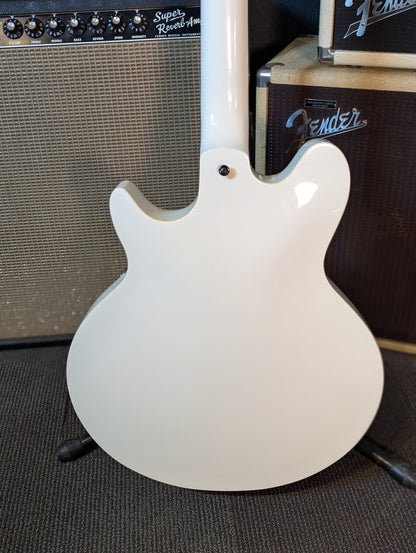 Epiphone Limited Edition Jack Casady Semi-Hollow Electric Bass w/Case - Alpine White (2014)