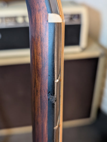 Eastman E1SS Slope Shoulder Dreadnought Acoustic Guitar w/Gig Bag - Sunburst (B-Stock Serial #M2314287)