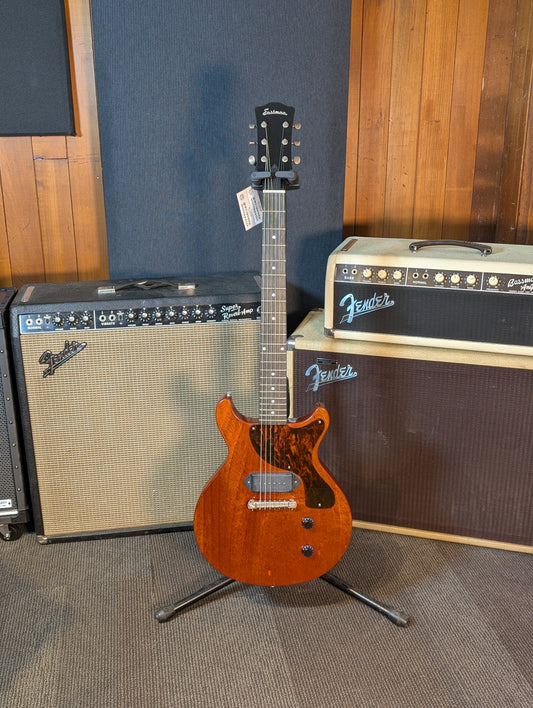Eastman SB55DC/TV Double Cutaway Electric Guitar w/Case - Vintage Classic Finish (Serial #K2401157)
