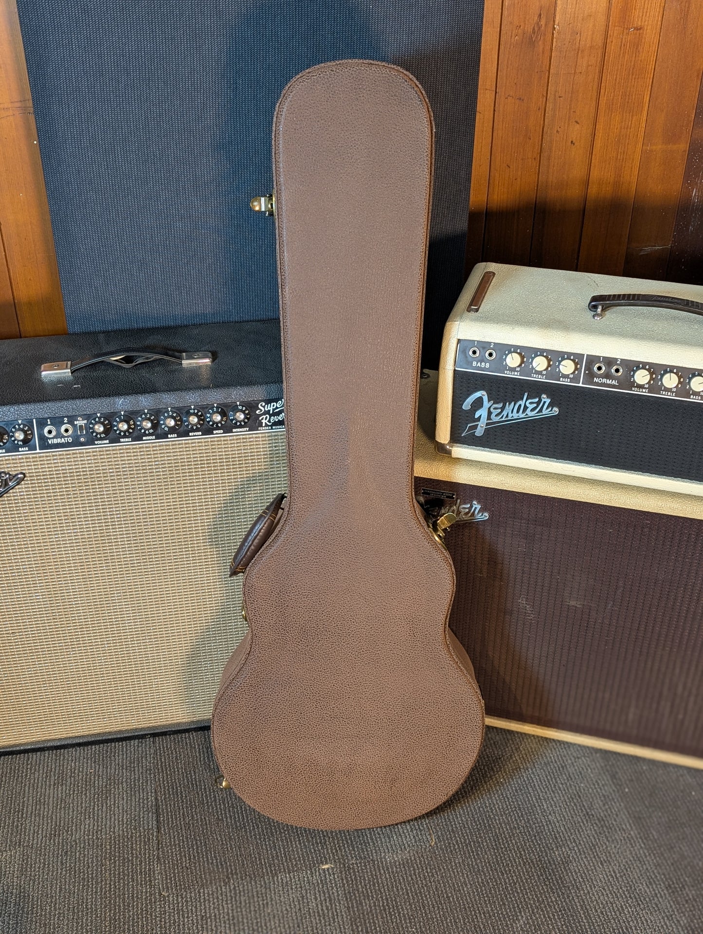 Eastman SB55DC/TV Double Cutaway Electric Guitar w/Case - Vintage Classic Finish (Serial #K2401157)