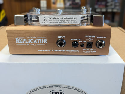 T-Rex Replicator D'Luxe Tape Echo Pedal w/Box & Replacement Tape (Used)