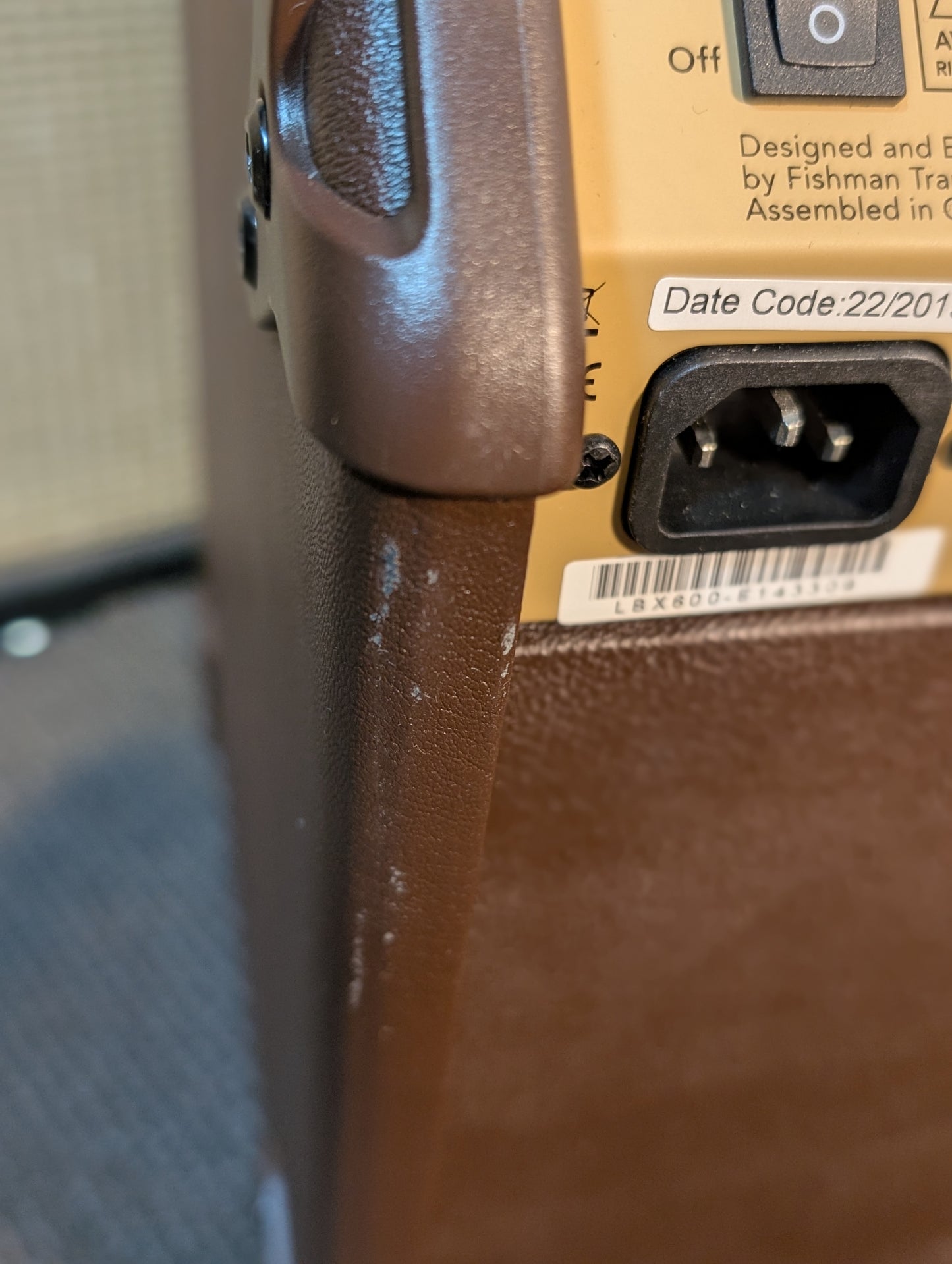 Fishman Loudbox Artist LBX-600 Acoustic Amplifier w/Cover (Used)