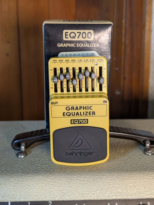 Behringer EQ700 7-Band Graphic EQ Pedal w/Box (Used)