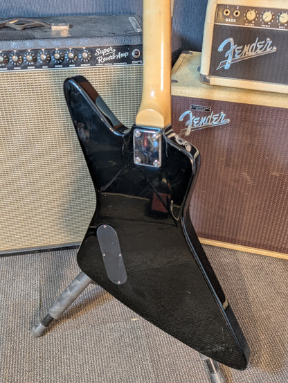 Hamer Slammer XP1 Electric Guitar - Black (1990's-Early 2000's)