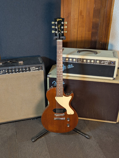 Gibson Les Paul Junior Single Cut Electric Guitar w/Case - Brown Mahogany (1990)