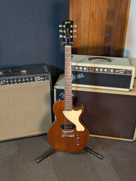 Gibson Les Paul Junior Single Cut Electric Guitar w/Case - Brown Mahogany (1990)