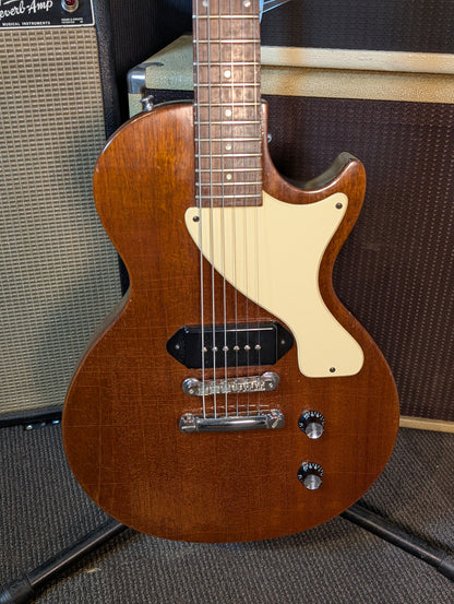 Gibson Les Paul Junior Single Cut Electric Guitar w/Case - Brown Mahogany (1990)