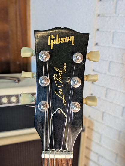 Gibson Les Paul Junior Single Cut Electric Guitar w/Case - Brown Mahogany (1990)