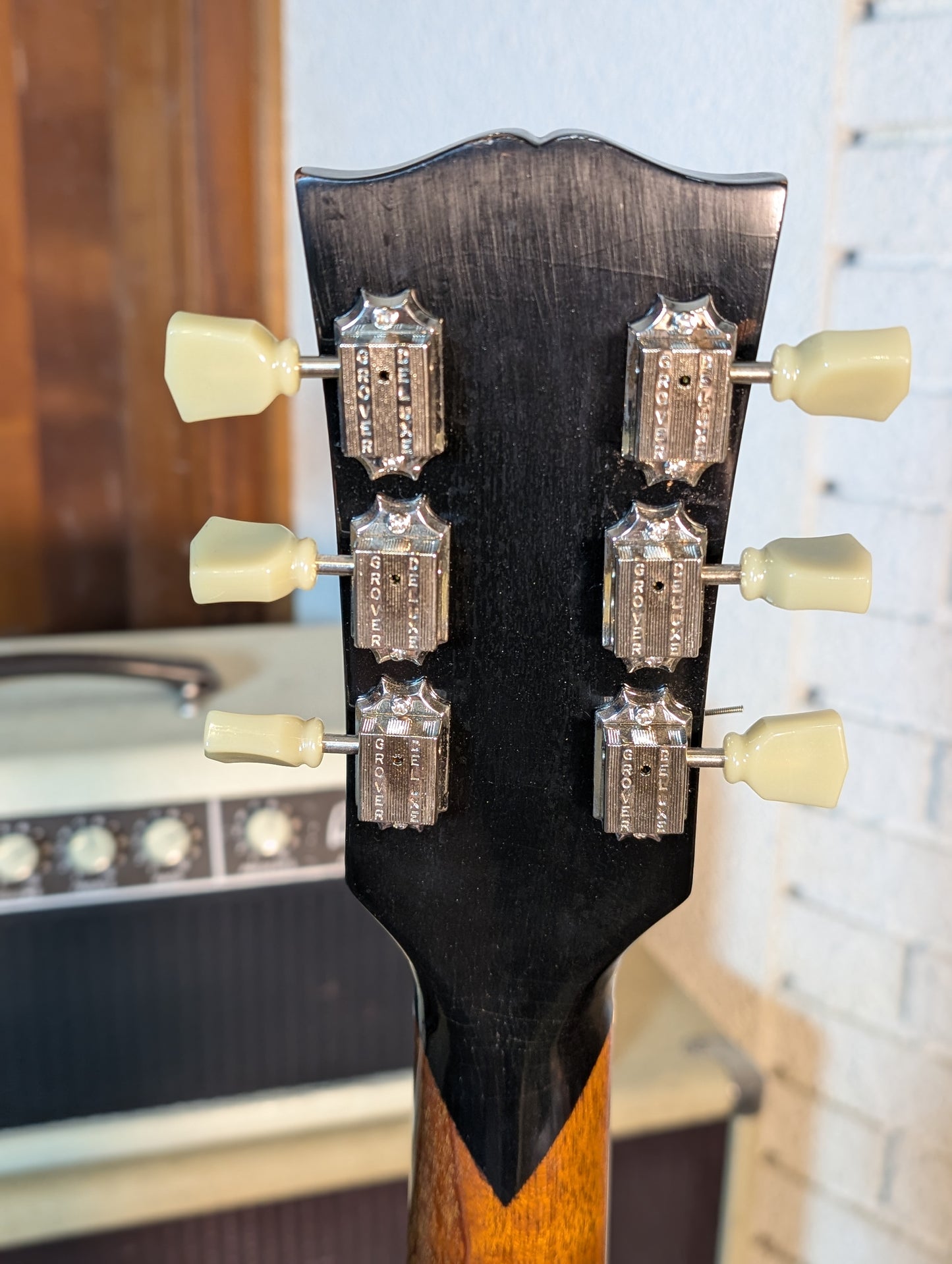 Gibson Les Paul Junior Single Cut Electric Guitar w/Case - Brown Mahogany (1990)