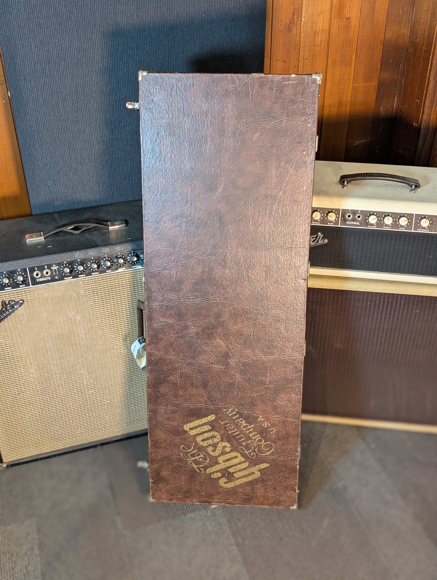 Gibson Les Paul Junior Single Cut Electric Guitar w/Case - Brown Mahogany (1990)