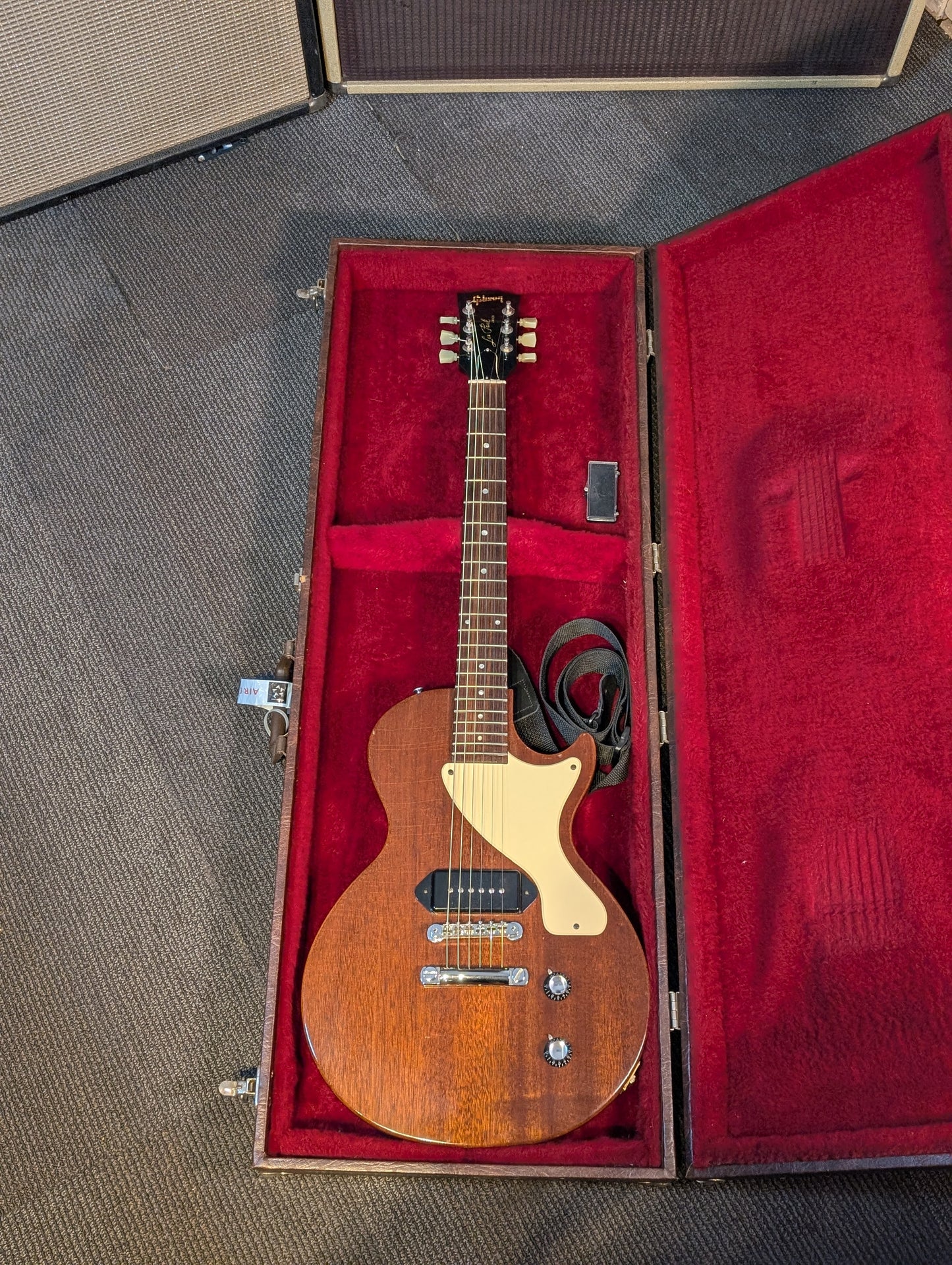 Gibson Les Paul Junior Single Cut Electric Guitar w/Case - Brown Mahogany (1990)