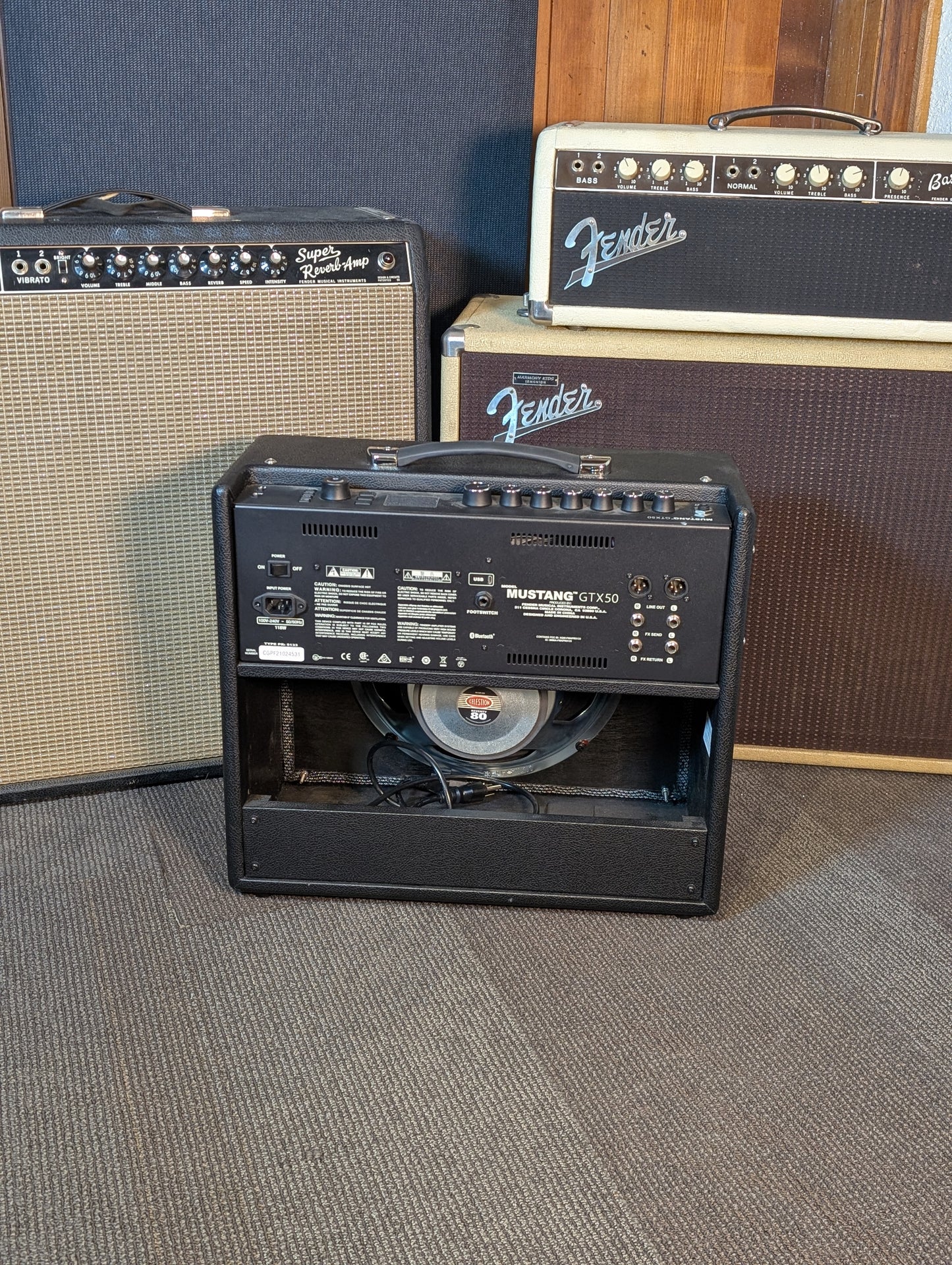 Fender Mustang GTX50 1x12" 50w Modeling Guitar Amp (2021)