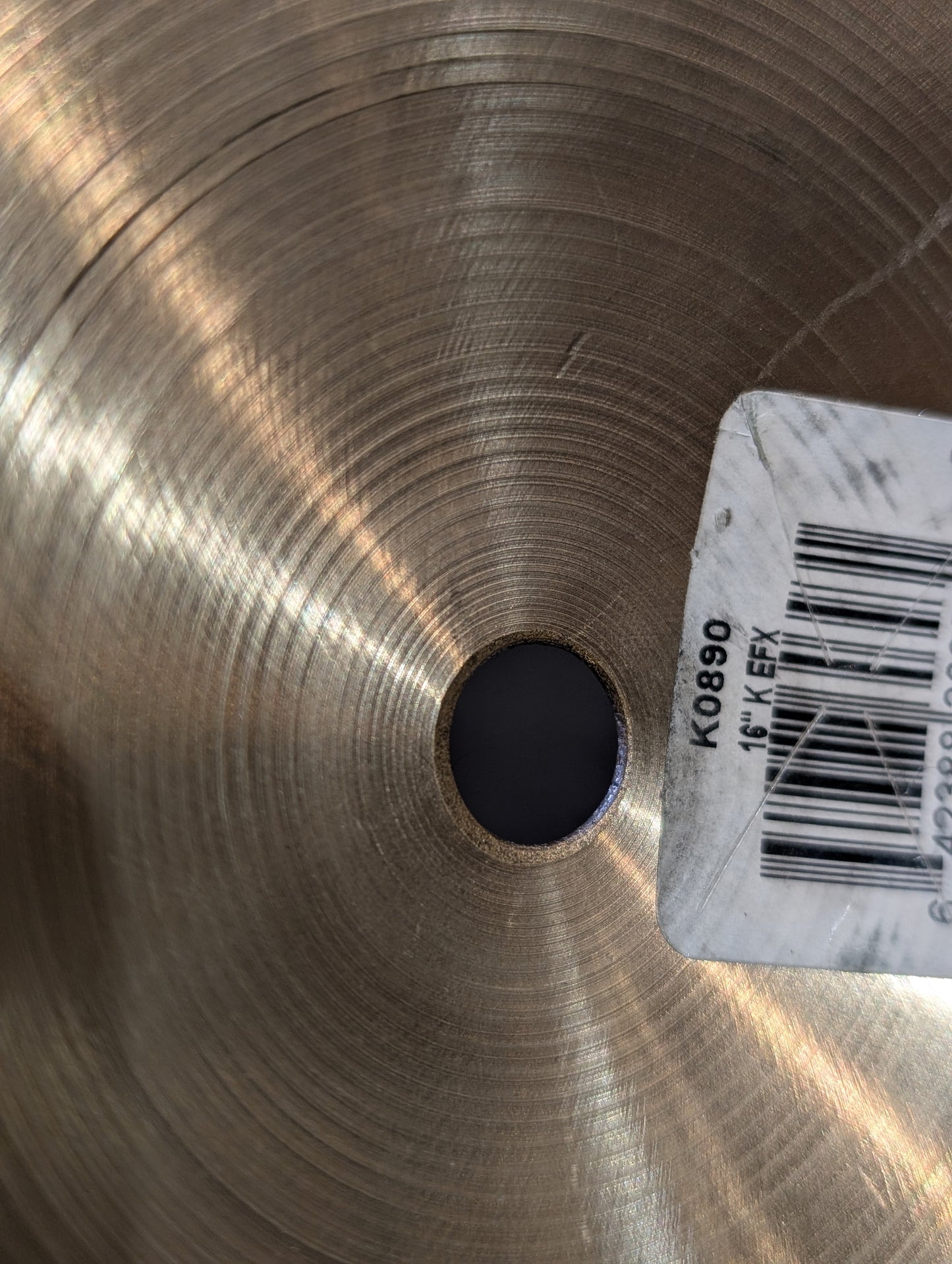 Zildjian 16" K EFX Crash Cymbal (Used)