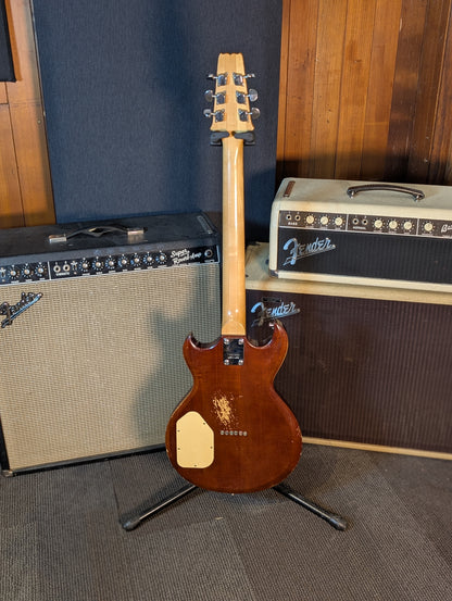 Aria Pro II Cardinal Series CS-250 Electric Guitar w/Case - Walnut (Early 1980's)