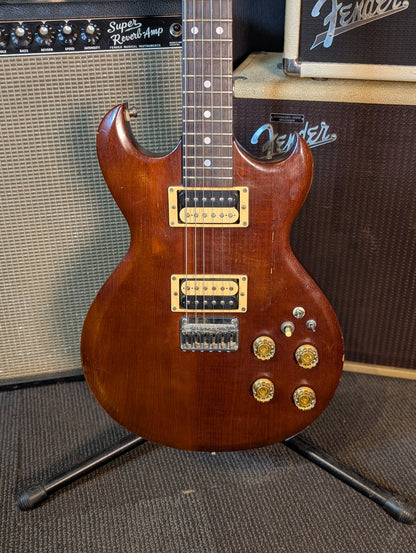 Aria Pro II Cardinal Series CS-250 Electric Guitar w/Case - Walnut (Early 1980's)