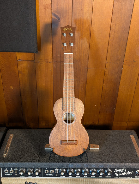 Martin S1 Soprano Solid Mahogany Ukulele w/Gig Bag (Used)