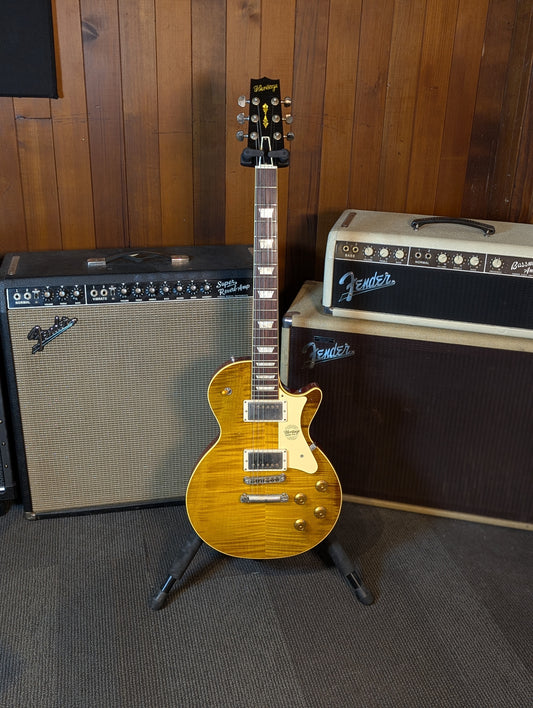 Heritage Custom Shop H-150 Single Cut Electric Guitar w/Case - Artisan Aged Dirty Lemon Burst (Demo Stock)