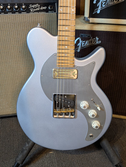 Eastman Fullertone SC'52 Electric Guitar w/Gig Bag - Ice Blue Metallic (Serial #F2501170)