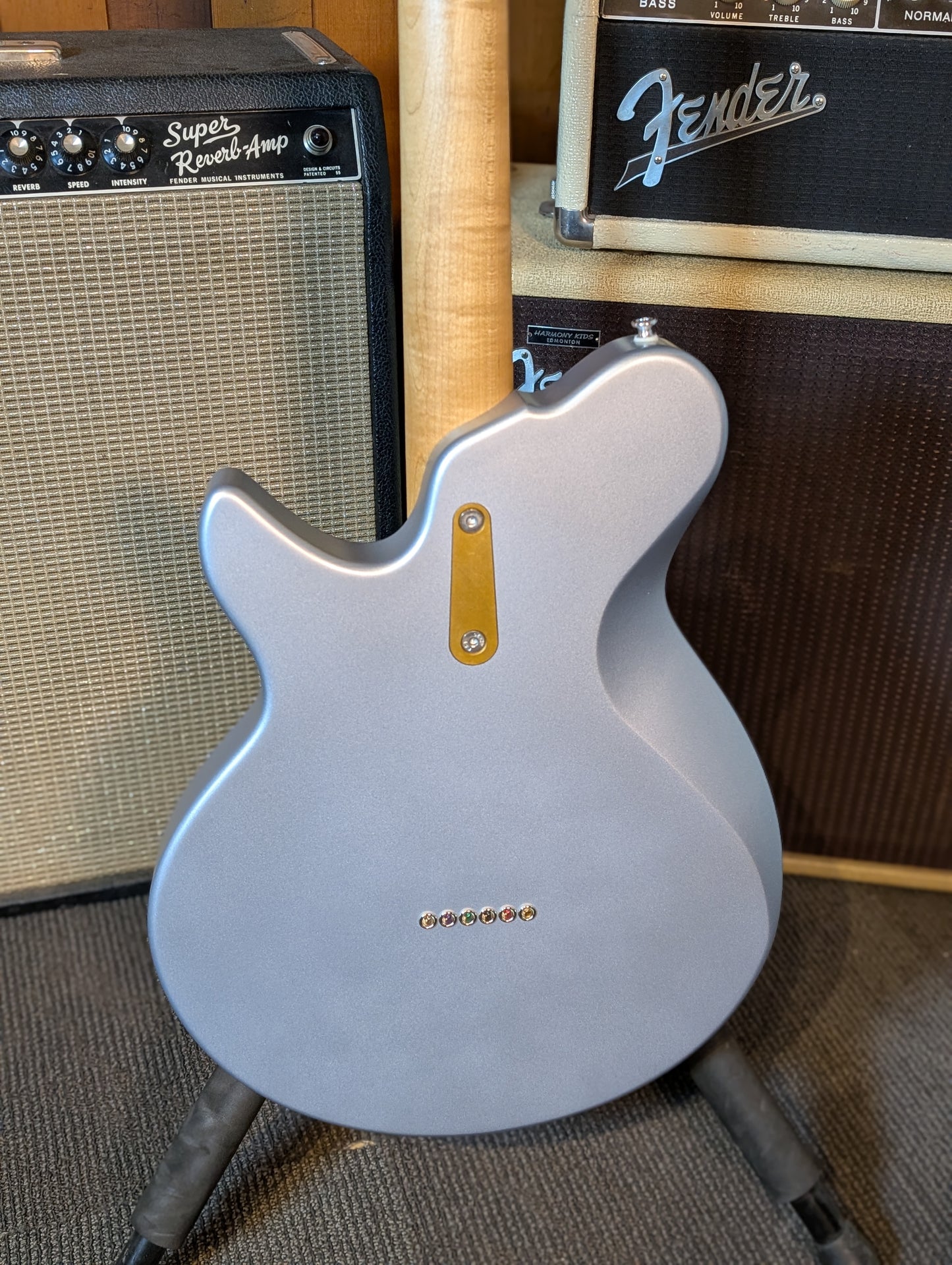 Eastman Fullertone SC'52 Electric Guitar w/Gig Bag - Ice Blue Metallic (Serial #F2501170)