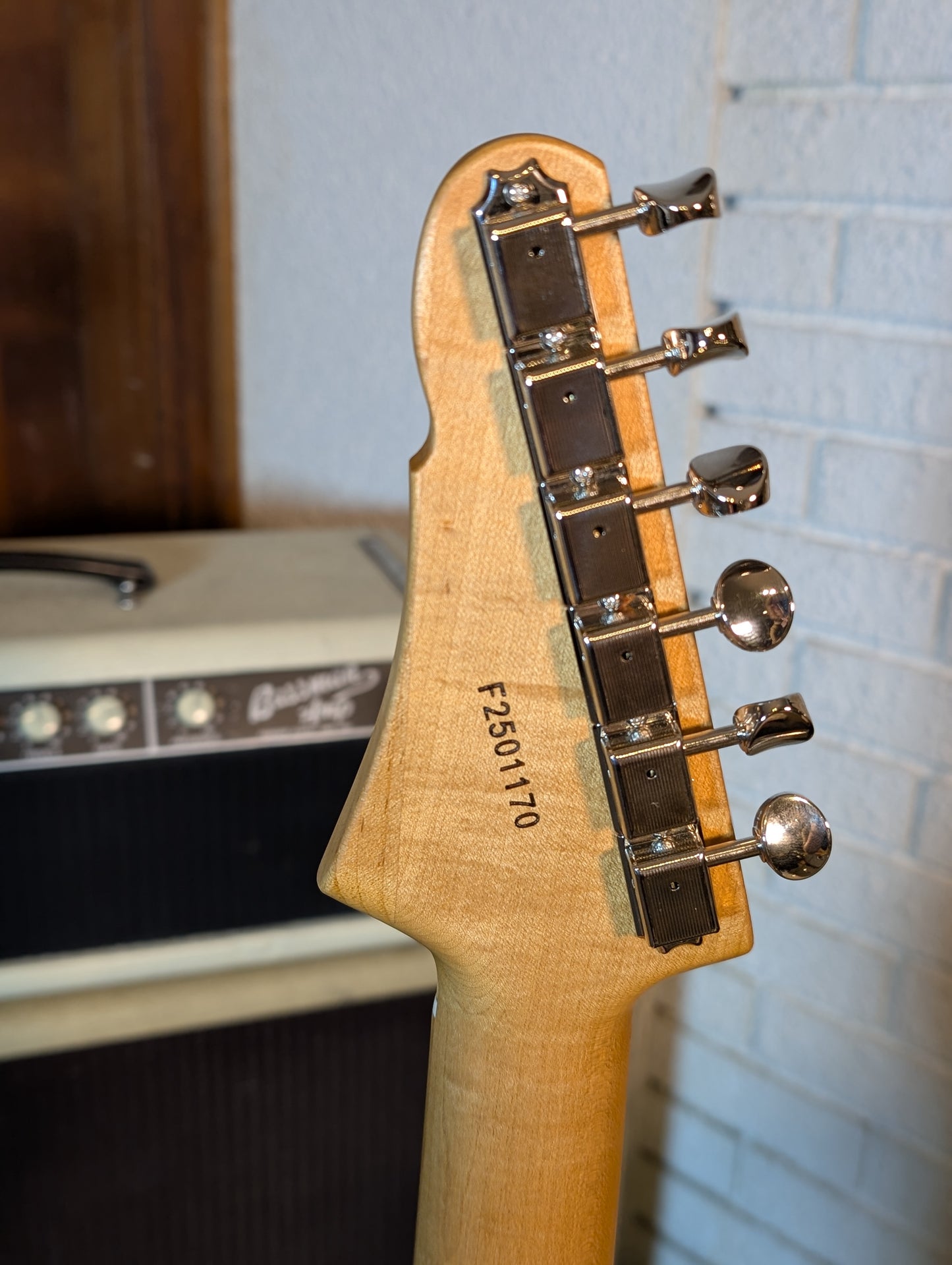 Eastman Fullertone SC'52 Electric Guitar w/Gig Bag - Ice Blue Metallic (Serial #F2501170)