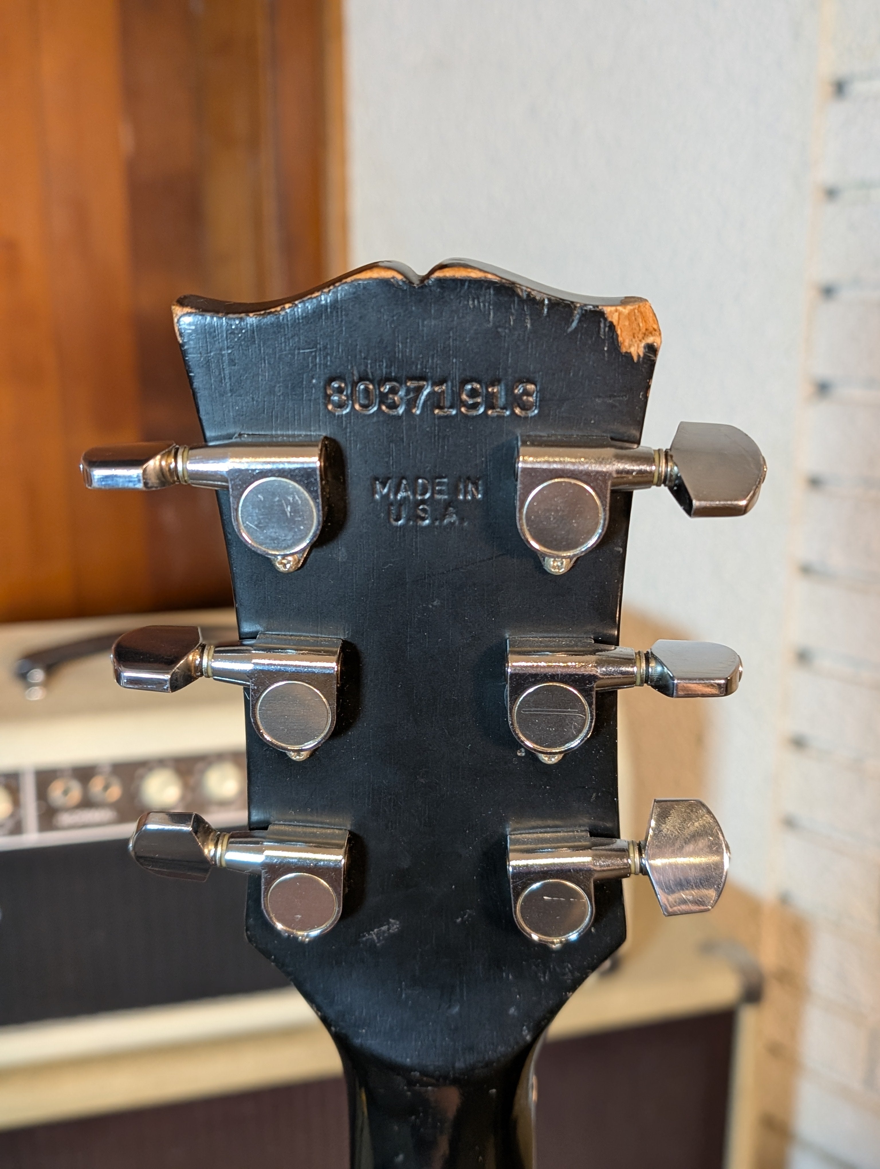 Gibson Sonex-180 Deluxe Electric Guitar w/Case - Ebony (1981