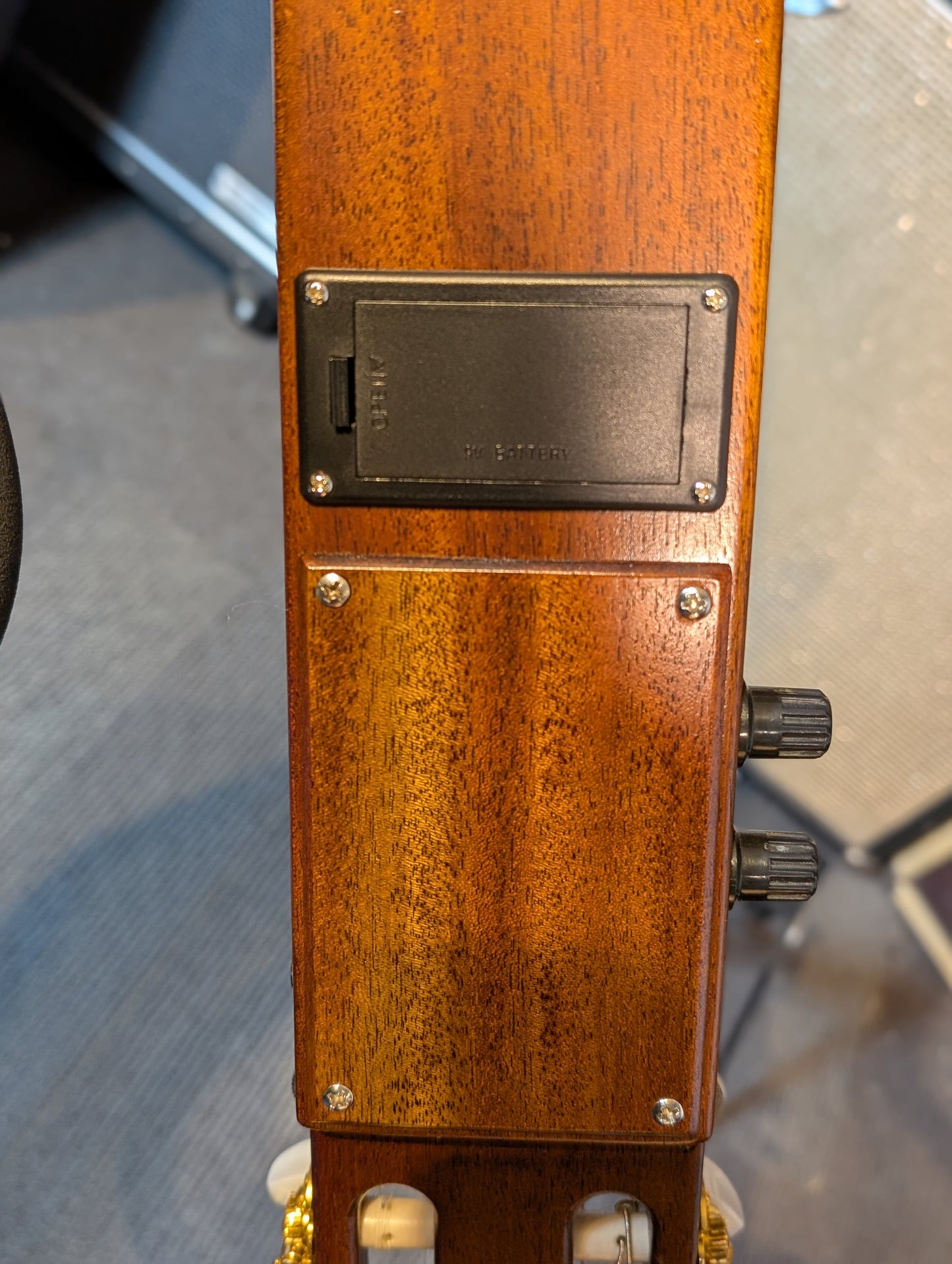 Aria AS-100C Sinsonido Travel Acoustic/Electric Classical Guitar w/Gig Bag (Used)