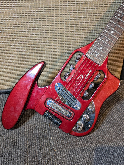 Traveler Speedster Standard Travel Electric Guitar w/Gig Bag - Red (Used)