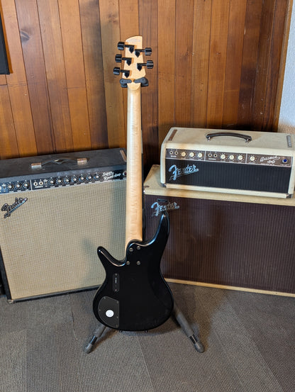 Ibanez GWB35 Gary Willis Signature Active 5-String Fretless Bass Guitar w/Case - Flat Black (2004)