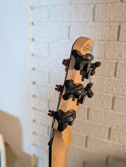 Ibanez GWB35 Gary Willis Signature Active 5-String Fretless Bass Guitar w/Case - Flat Black (2004)