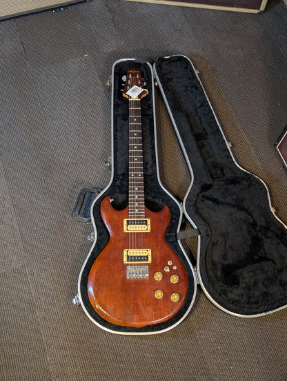 Aria Pro II Cardinal Series CS-250 Electric Guitar w/Case - Walnut (Early 1980's)