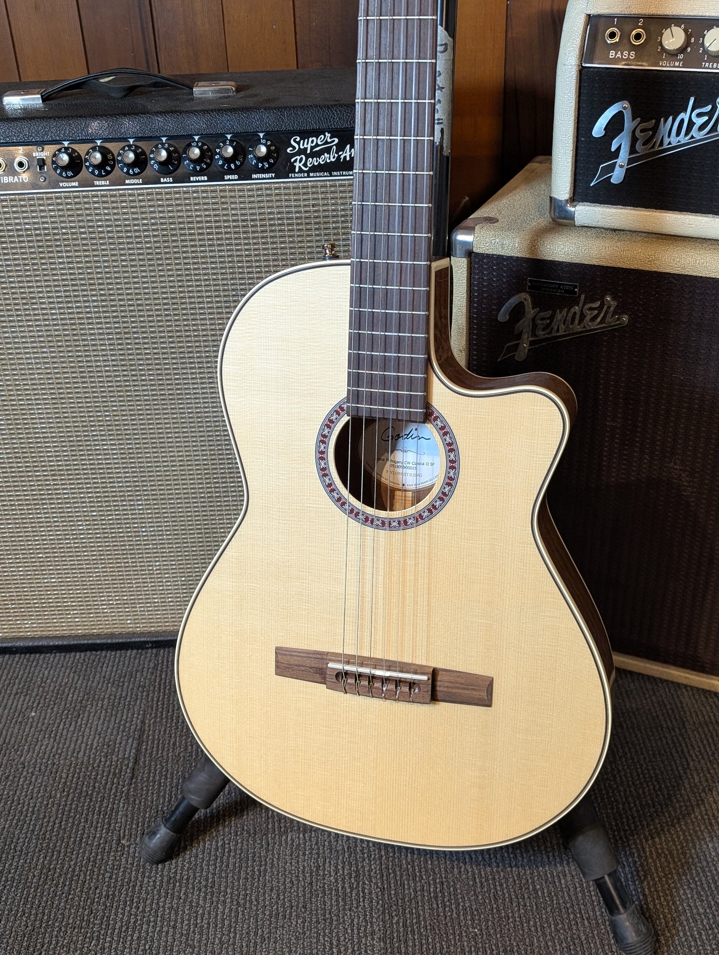 Godin Arena Mahogany CW Clasica II Acoustic/Electric Classical Guitar - Natural (Used)