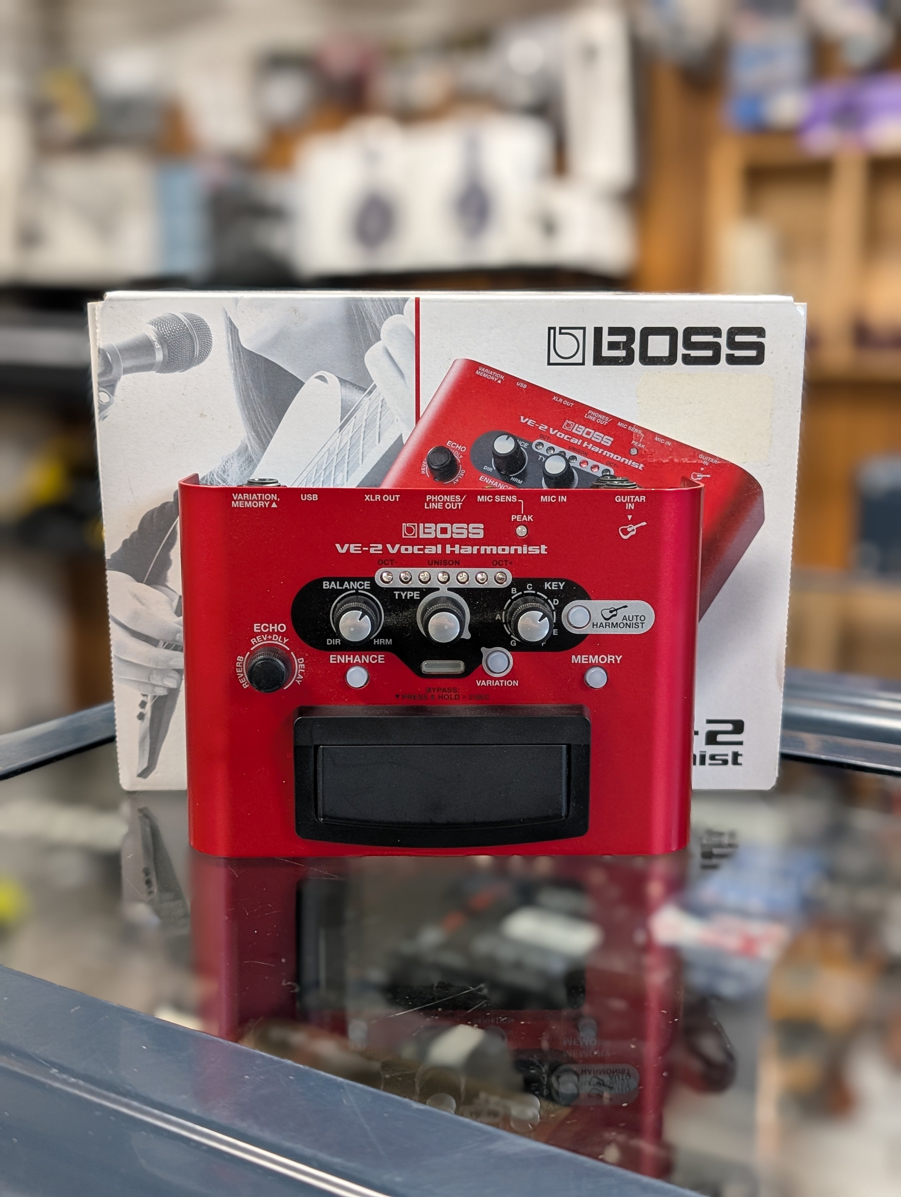 Boss VE-2 Vocal Harmonist Pedal w/Box (Used) – Acoustic Music Shop