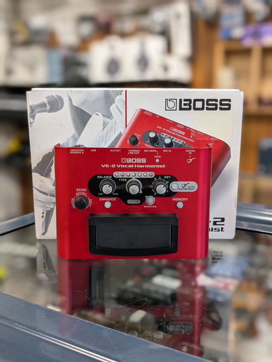 Boss VE-2 Vocal Harmonist Pedal w/Box (Used)