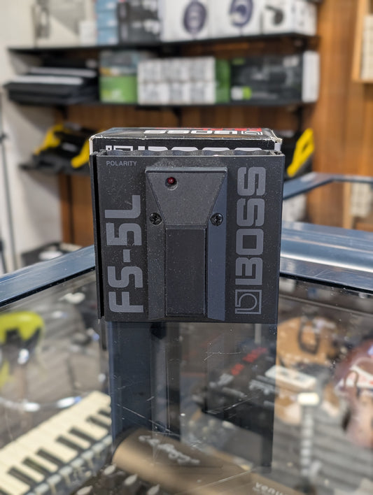 Boss FS-5L Latched Type Modular Footswitch w/Box (Used)