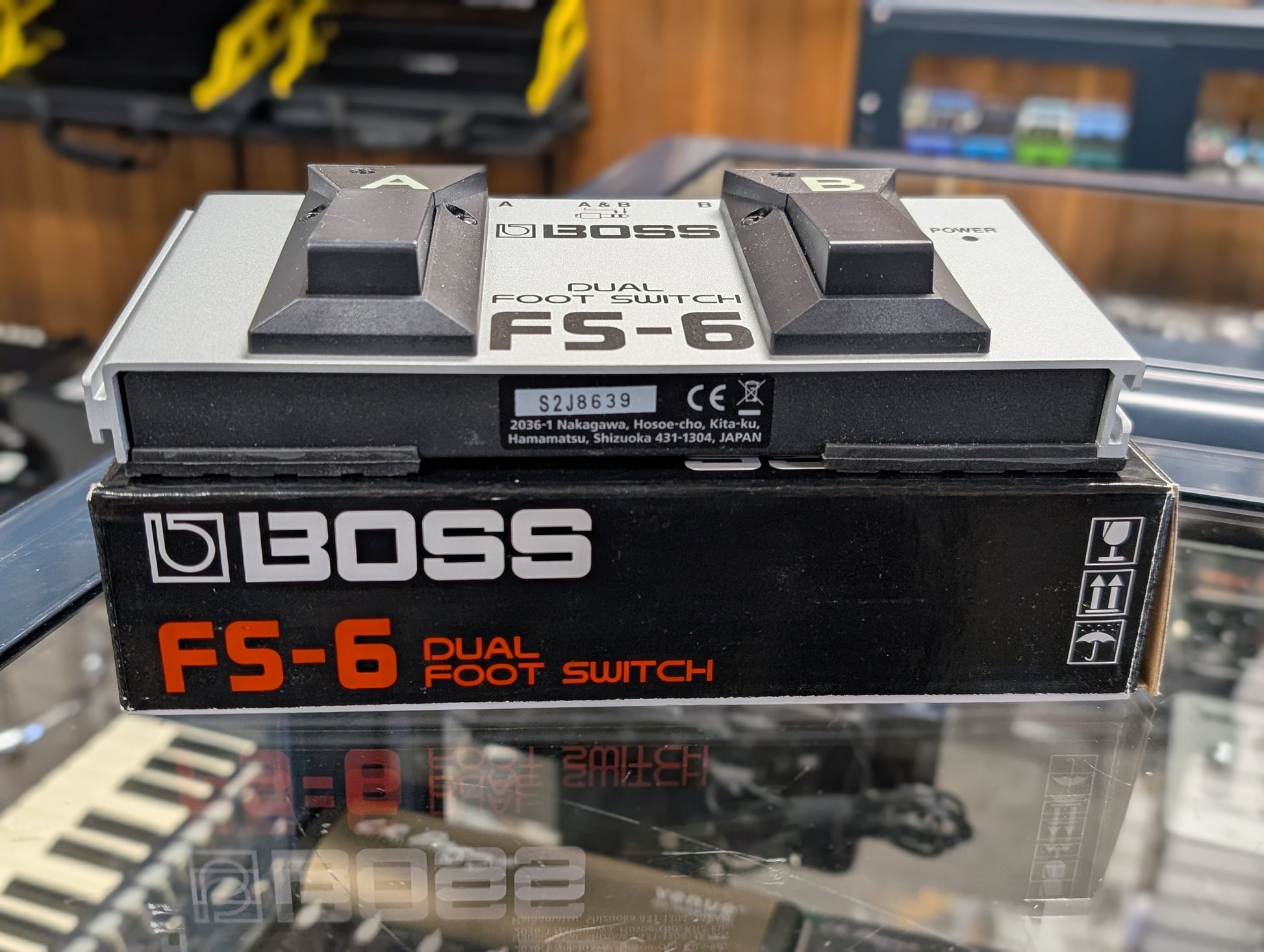 Boss FS-6 Dual Footswitch w/Box (Used) – Acoustic Music Shop