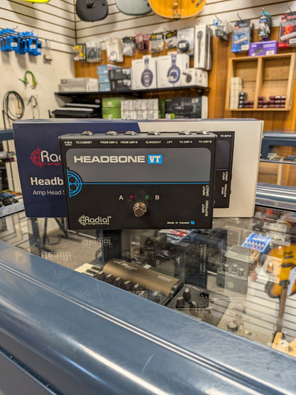 Radial Headbone VT Valve/Tube Amp Head Switcher (Used)