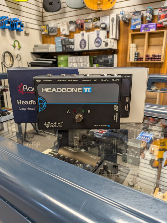 Radial Headbone VT Valve/Tube Amp Head Switcher (Used)