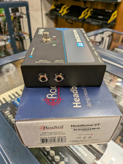 Radial Headbone VT Valve/Tube Amp Head Switcher (Used)