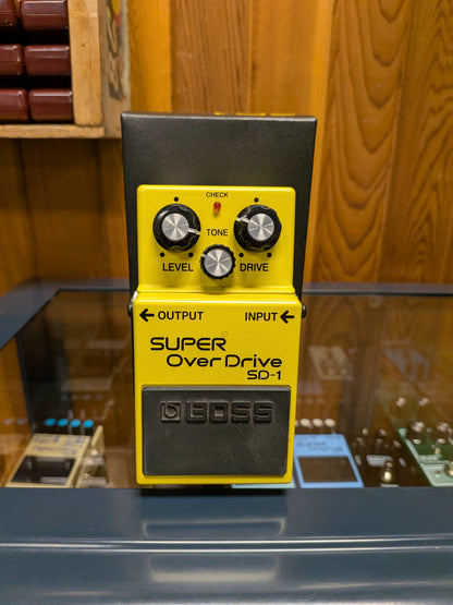 Boss SD-1 Super Overdrive Pedal w/Box (Used)