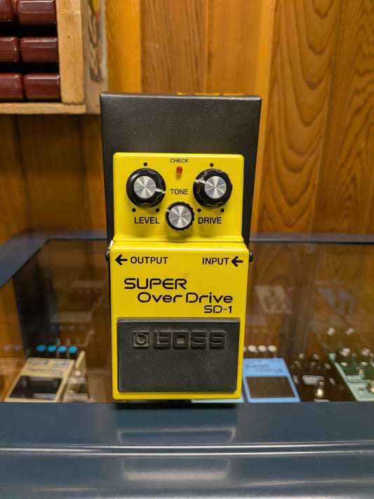Boss SD-1 Super Overdrive Pedal w/Box (Used)